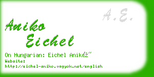 aniko eichel business card